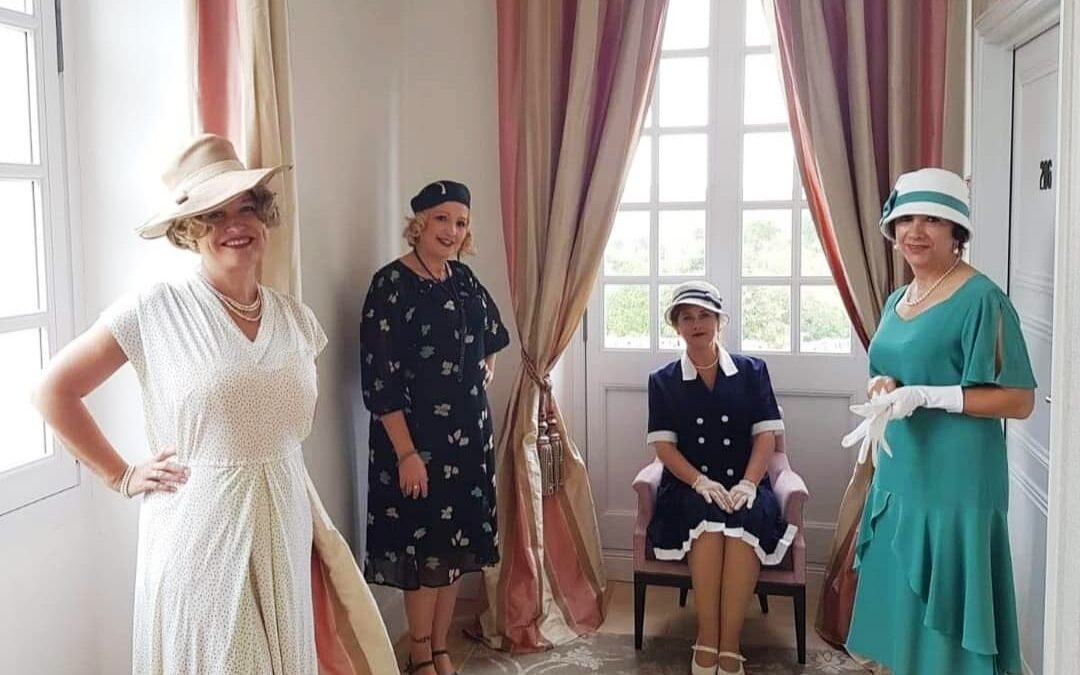 09/2019 : Journées du Patrimoine, Tableaux vivants au Château de Drudas, Années 20/30